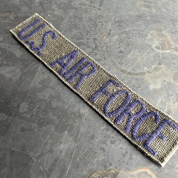 U.S. AIR FORCE embroidered tape patch - Vintage - Picture 5 of 10